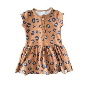 Lulu + Roo Leopard Dress 12-18m